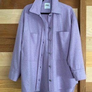 Purple Overshirt / Shacket
